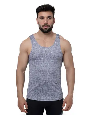 Disco Ball Tank Top | Size: XL | Color: Disco Ball