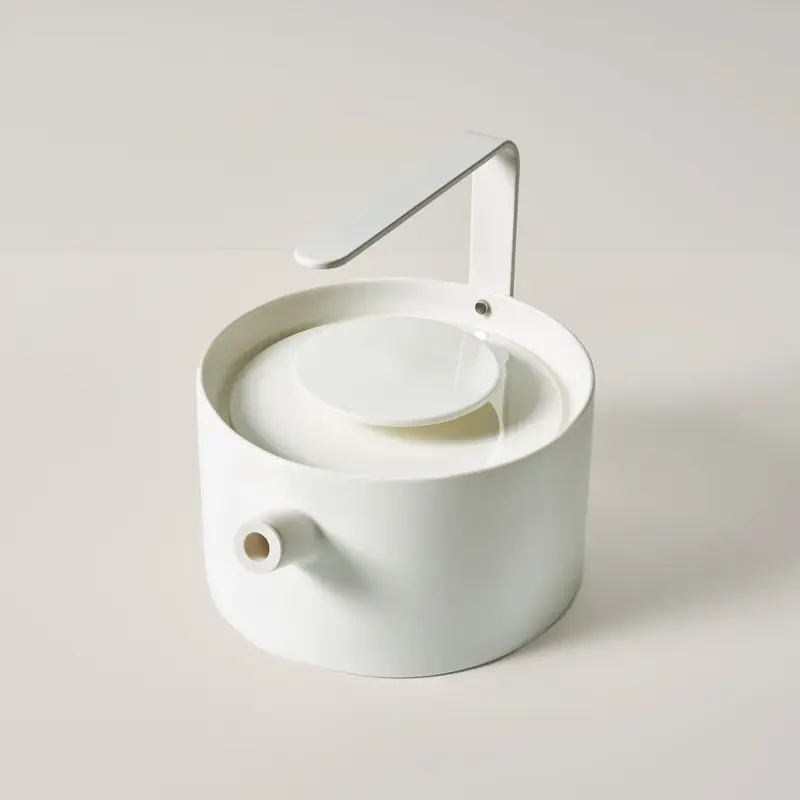 Large Teapot | Color: BLANC