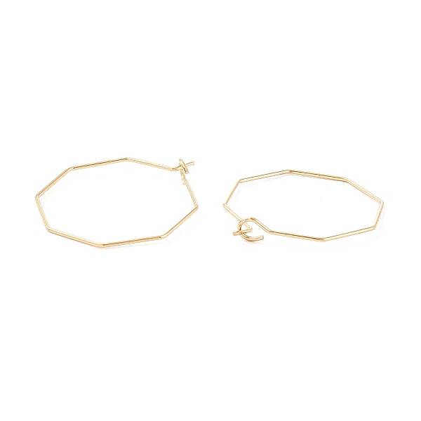 Ion Plating(IP) 316 Stainless Steel Hoop Earrings Findings