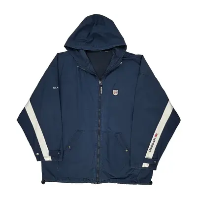 Reebok Jacket - 2XL Navy Polyester
