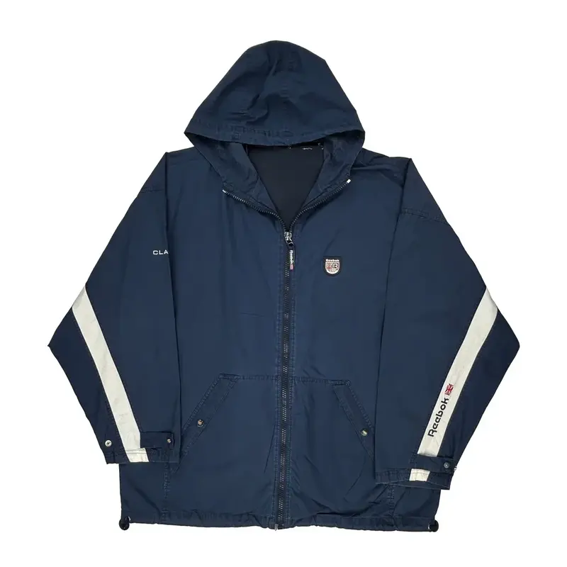 Reebok Jacket - 2XL Navy Polyester