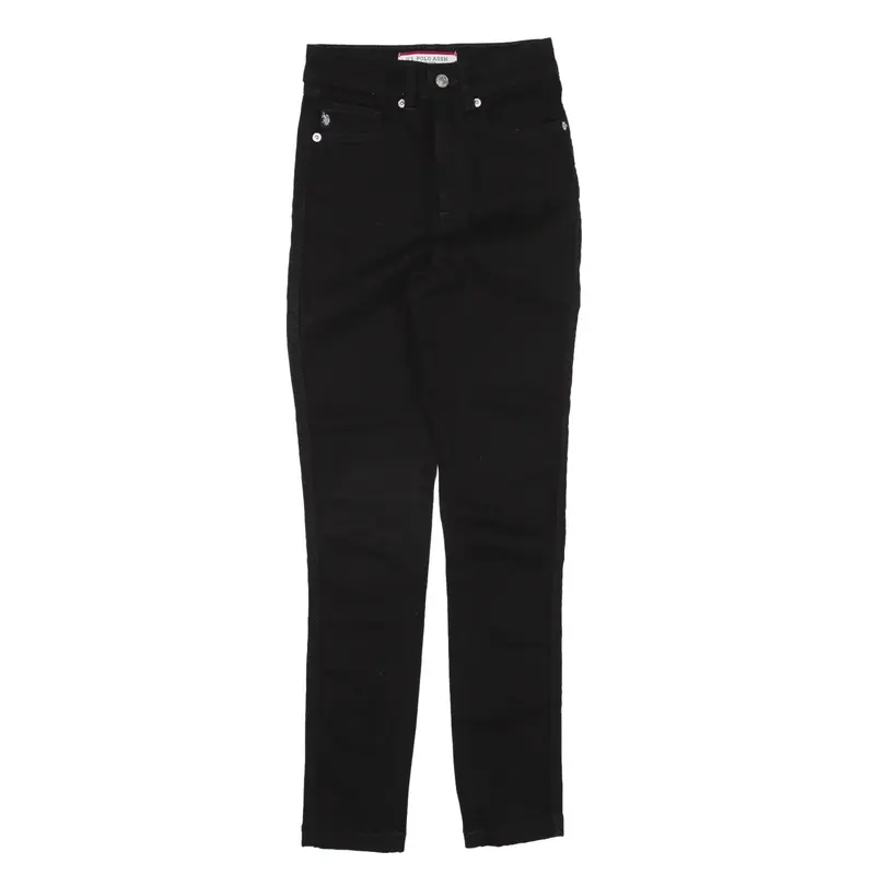 US POLO ASSN. Jeans Black Denim Slim Skinny Womens W23 L27