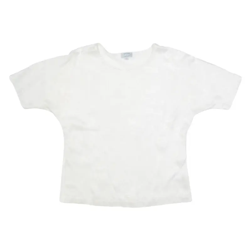 JIGSAW X INUA ELLAMS Womens Printed Top White Silk S