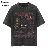 Gengar Lavender Town Vintage Tee, Gengar T-Shirt, Pokemon Graphic Tees, Pokemon Shirt, Unisex Anime Shirt, Menswear Womenswea...