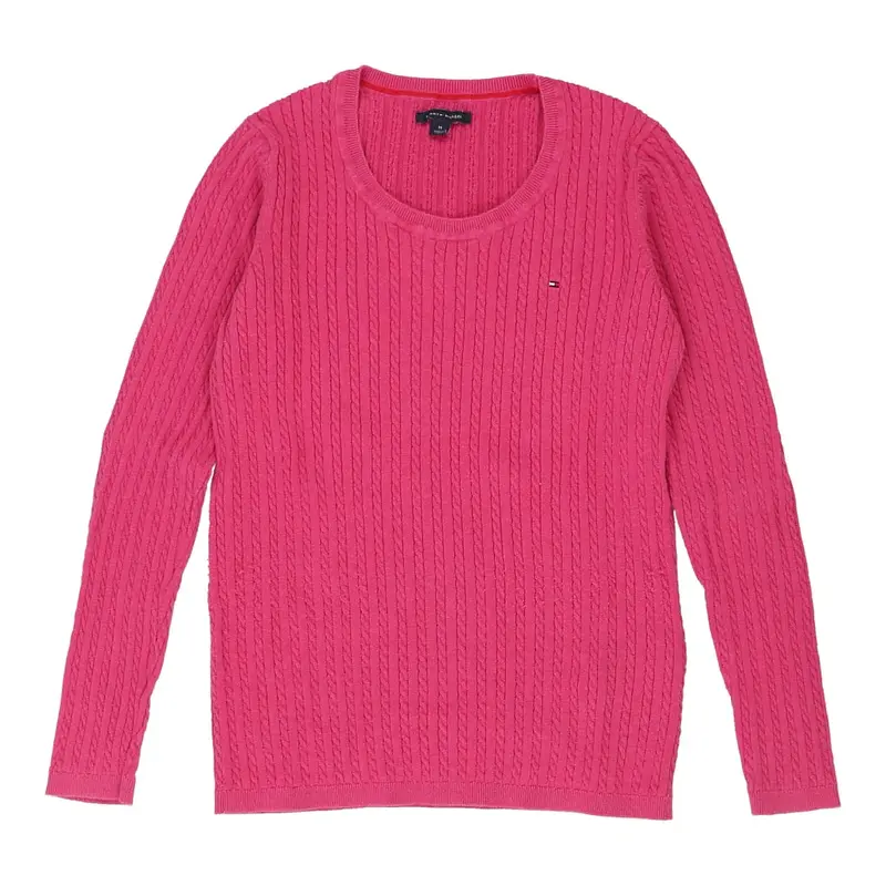 Tommy Hilfiger Jumper - Medium Pink Cotton