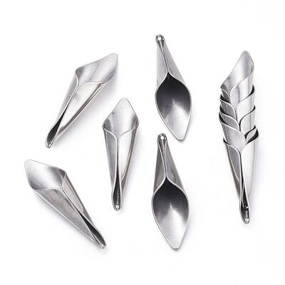 Tarnish Resistant 304 Stainless Steel Bead Cap Bails