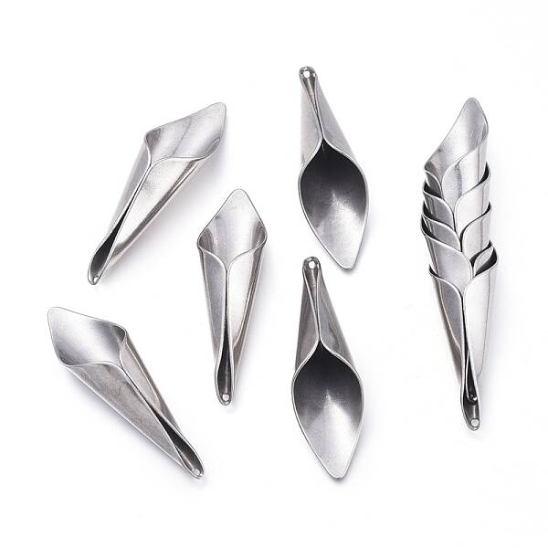 Tarnish Resistant 304 Stainless Steel Bead Cap Bails