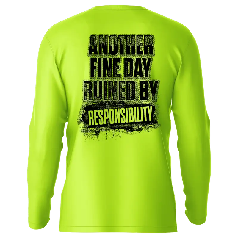 Responsibility - Hi-Visibility UPF 50 Long Sleeve Sun Shirt