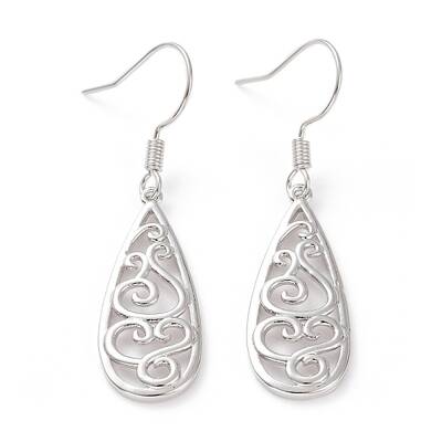 Brass Dangle Earrings