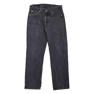 LEVI'S 501 Jeans Mens Grey Regular Straight W30 L30