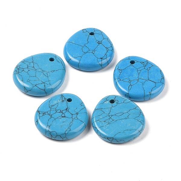 Synthetic Turquoise Pendants