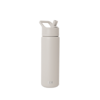 Simple Modern Summit Water Bottle with Straw Lid 22oz - Cupholder Friendly, Vacuum Insulated Stainless Steel, Reusable, Leak-...