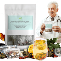Viocaso Dandelion Golden Chrysanthemum Wolfberry Tea - Natural Blend of 6 Herbal Ingredients - 120g (10g*12Pcs) Organic Bever...