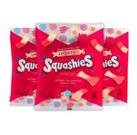 Smarties Squashies Foam Marshmallows Gummies Candy Gluten Free Gummy Candy Bulk Peanut Free - Raspberries Flavored 5 oz Candy...