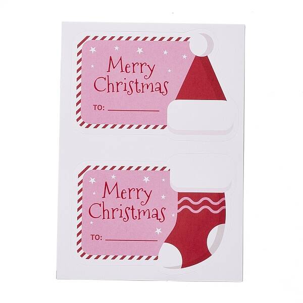 Christmas Theme Self-Adhesive Stickers