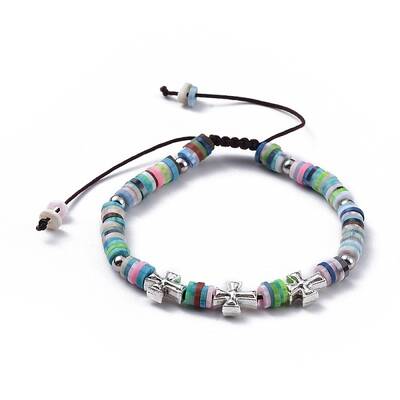 Nylon Thread Braided Beads Bracelets