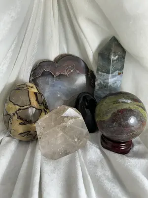 Crystal Tower/Sphere/Flame/Freeform/Slab/Bowl - 4