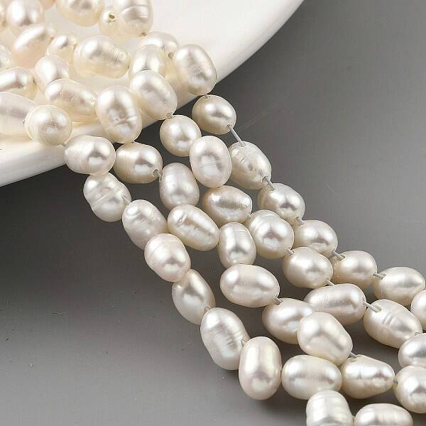 Natural Cultured Freshwater Pearl Beads Strands
