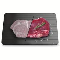 9 Inch Rapid Defrost Plate, Simple Durable Defrosting Tray for Frozen Meat, Defrost Board for Steak, Pork, Beef, Chicken, Fis...