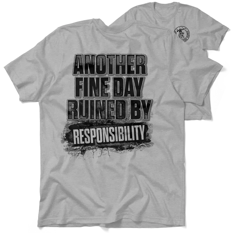 Responsibility - Heather Gray T-Shirt