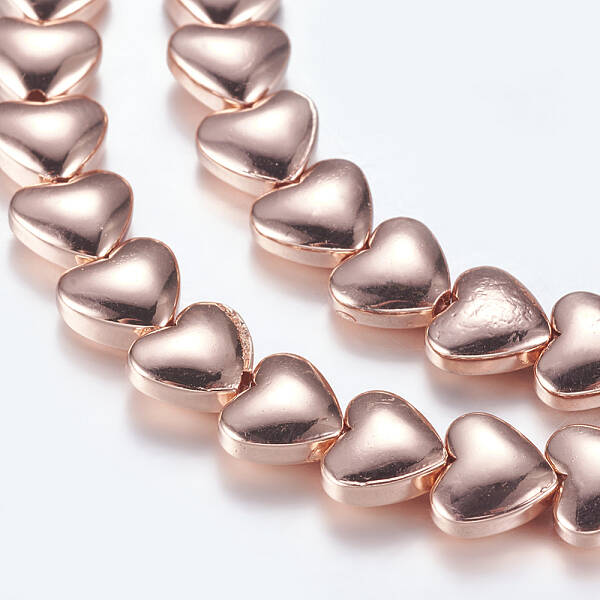 Non-magnetic Synthetic Hematite Beads Strands