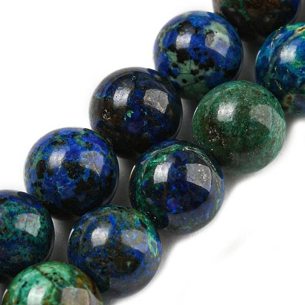Natural Azurite Beads Strands