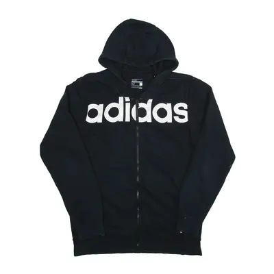 ADIDAS 2014 ClimaLite Hoodie Black Full Zip Mens M