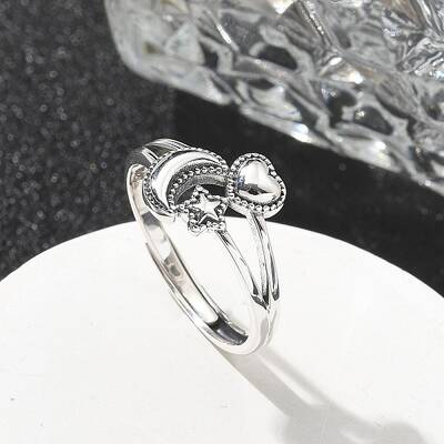 Sterling Silver Adjustable Rings for Women