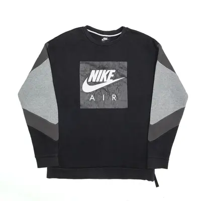 NIKE Air Sweatshirt Black Mens S