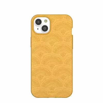 Honey Sunburst iPhone 14 Plus Case