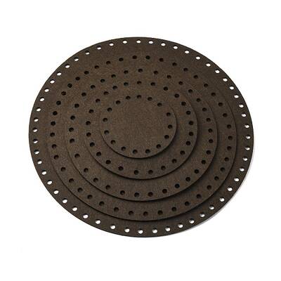 5Pcs Flat Round Felt Fabric