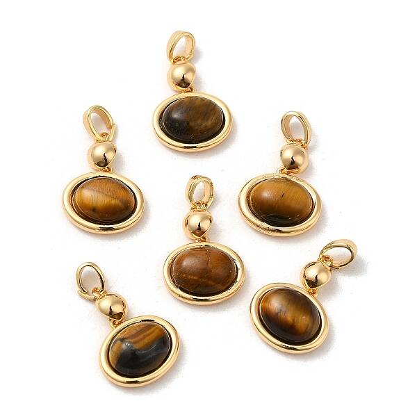 Natural Tiger Eye Pendants
