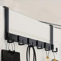 Wall Mounted Door Back Hook, Durable Sturdy Punch-free Door Back Hanging Rack, Home Organizer for Clothes & Bag, 2024 Storage...