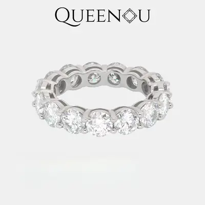 【211】0.5CT Full Synthetic Moissanite Ring – Elegant Vintage Design, Perfect for Special Occasions, Anniversary, Birthda...