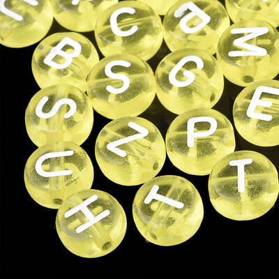 Transparent Acrylic Beads