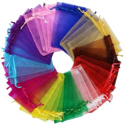 Organza DIY Craft Drawstring Bag
