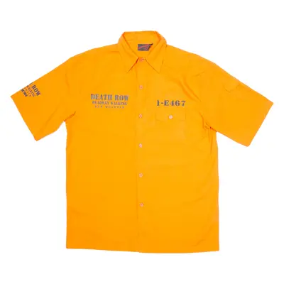 JAWBREAKER Death Row Mens Plain Shirt Orange XL
