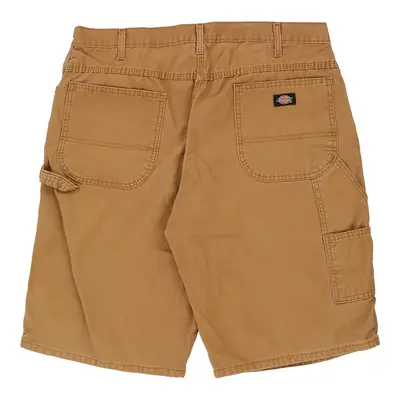 Dickies Carpenter Shorts - 38W 11L Brown Cotton