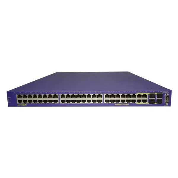 Extreme Networks 16202 | Summit X350 Series 48 x Ports 1000Base-T RJ-45 + 4 x Ports Shared SFP 1U Rack-mountable Layer 2 Giga...