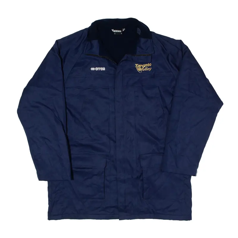 ERREA Fleece Lined Insulated Sports Blue Coat XL