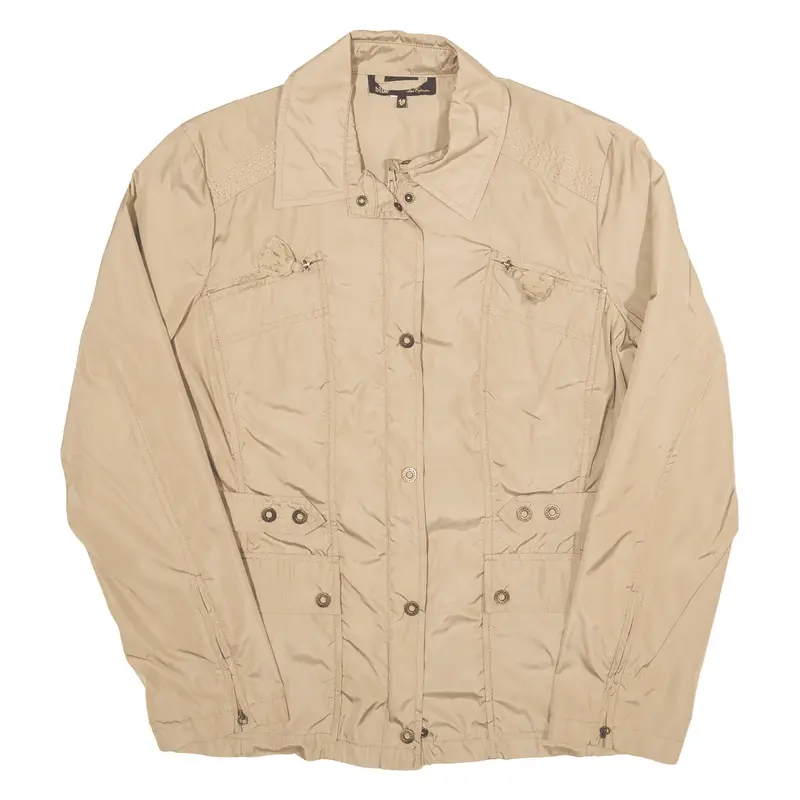 BLUE Lightweight Jacket Beige Womens L