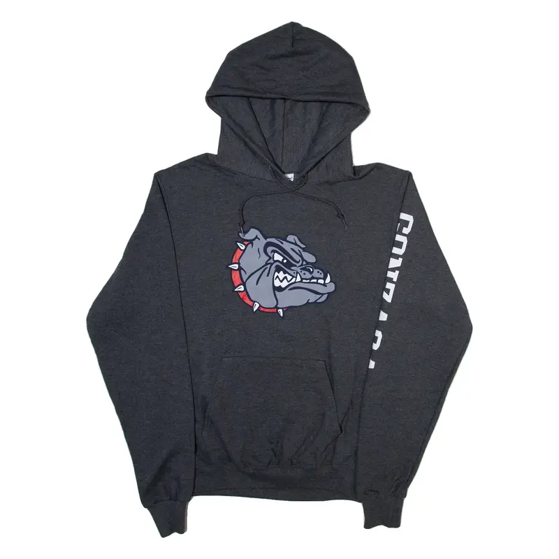 CHAMPION Bulldogs Mens Grey Hoodie USA S