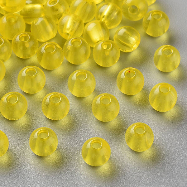 Transparent Acrylic Beads