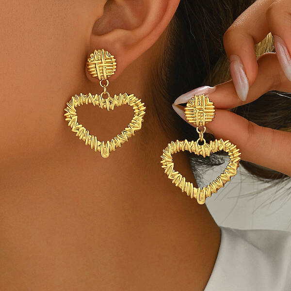 Elegant Stainless Steel Stud Earrings