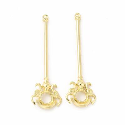 Rack Plating Alloy Big Pendants