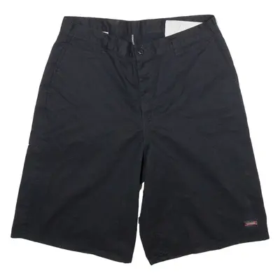 DICKIES Mens Workwear Shorts Black L W36