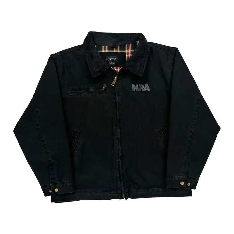 Nra Burk'S Bay Jacket - XL Black Cotton Blend