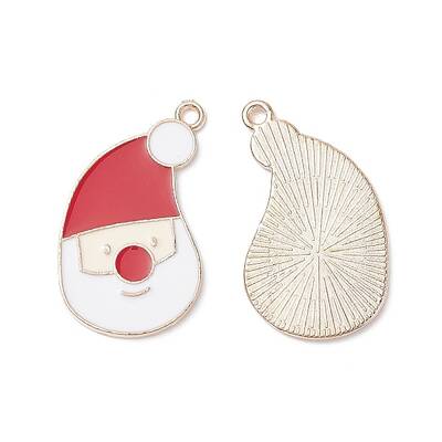 Christmas Alloy Enamel Pendants