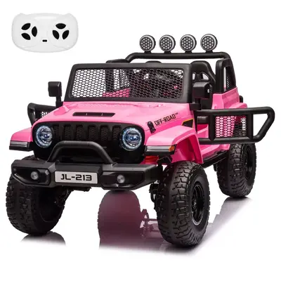 Garvee Ride - P Series: 24V 7AH Kids Ride on Truck Car 2 Seater Electric Vehicles for Toddles 2WD/4WD Switchable Battery Powe...