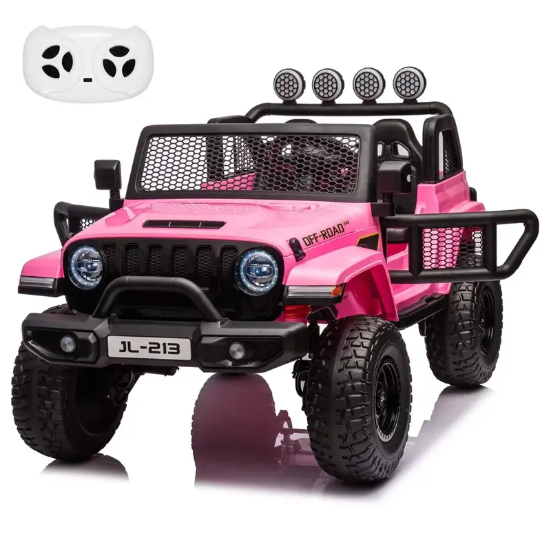 Garvee Ride - P Series: 24V 7AH Kids Ride on Truck Car 2 Seater Electric Vehicles for Toddles 2WD/4WD Switchable Battery Powe...